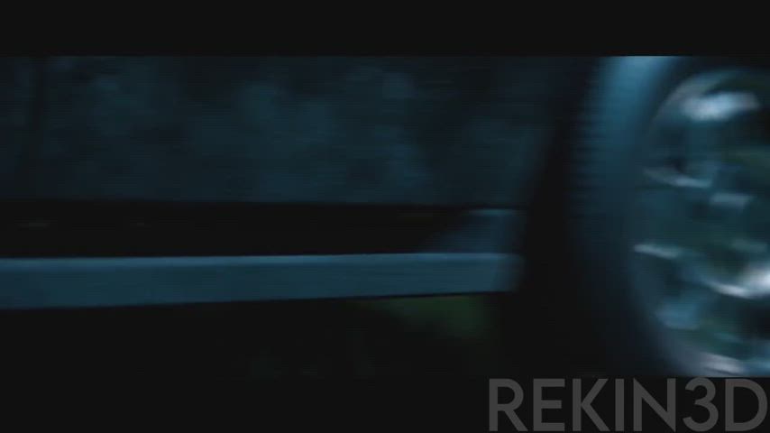Sadako knotted by werewolf (Rekin3d)