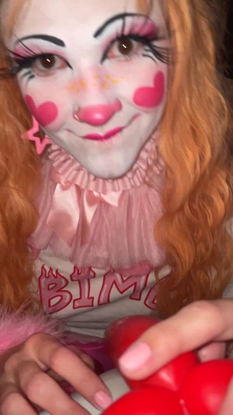 blowjob clown girl dildo girl next door blowjobs clown-girls gif