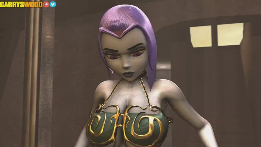 alien bikini raven gif