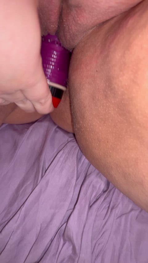 dildo homemade masturbating pawg pussy gif