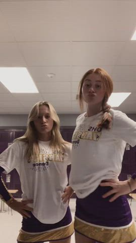 Cheerleader Teen TikTok gif