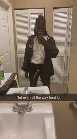 God gave me a big dick cause he knew my life was Finna be trash lol