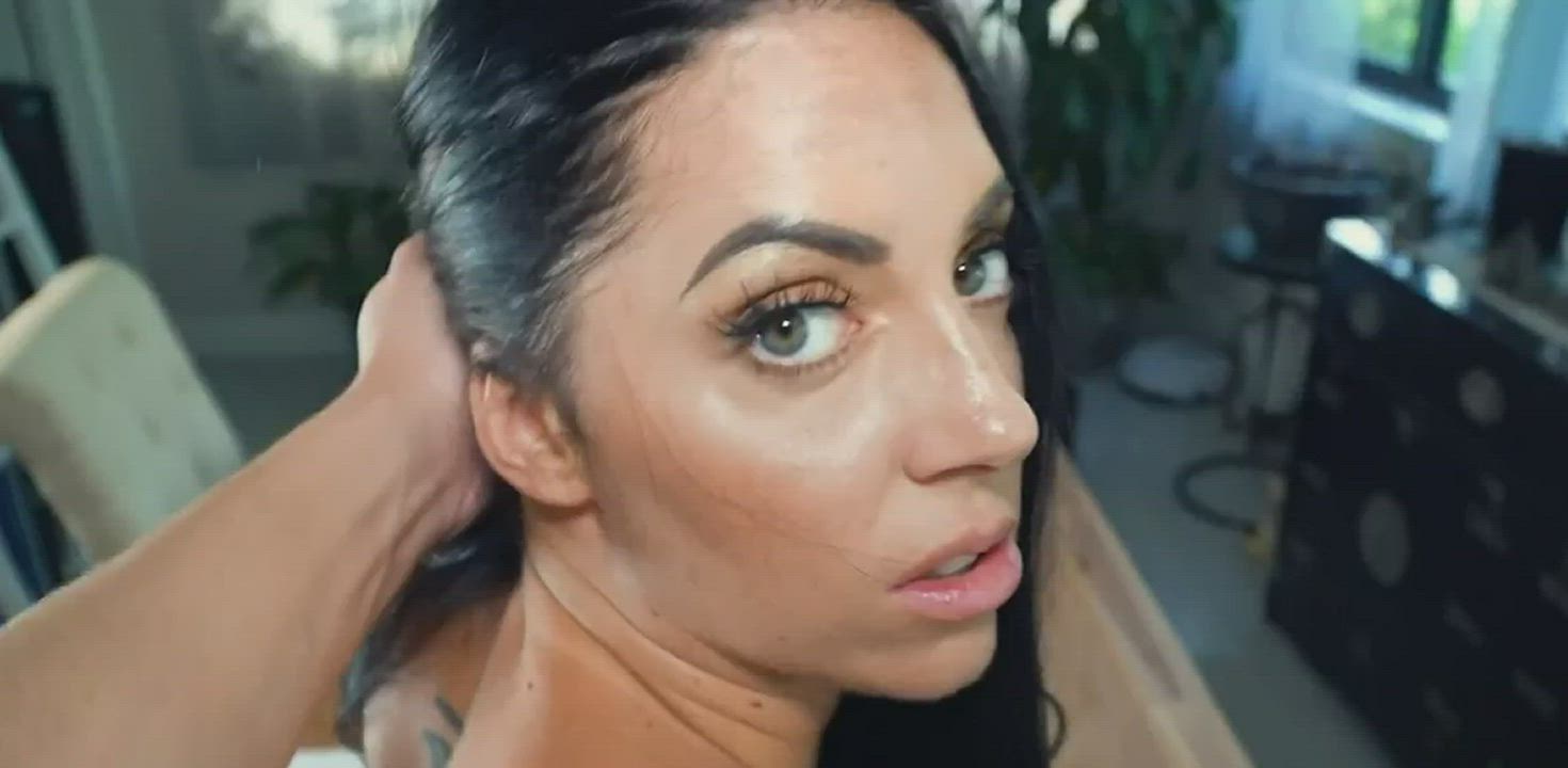 Brunette Pussy Step-Mom gif