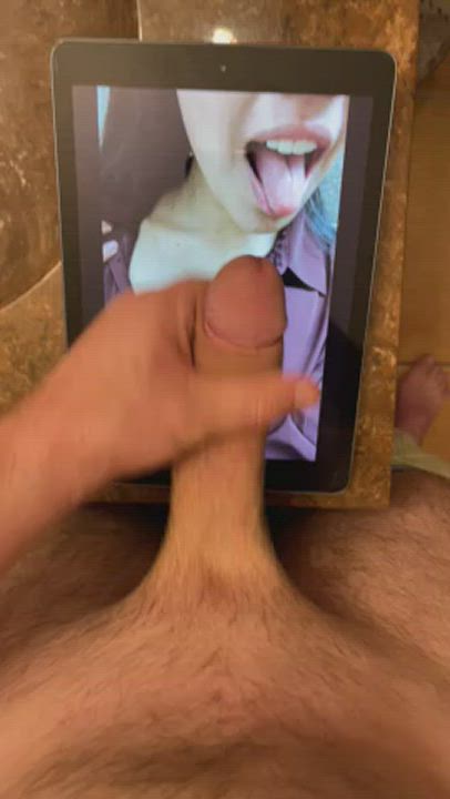 cock jerk off tribute gif