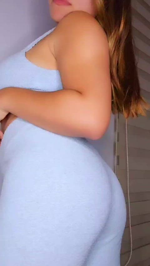 blonde boobs milf gif