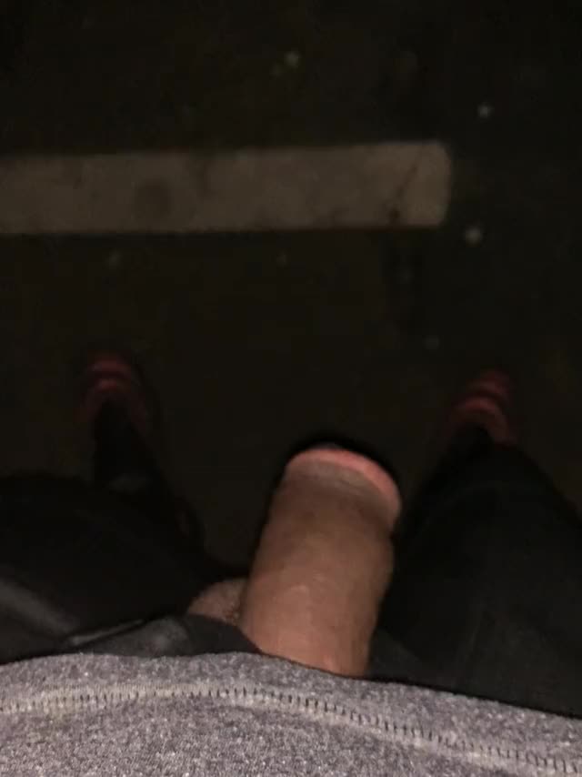 Nightly walk with my BBC swinging in the air
