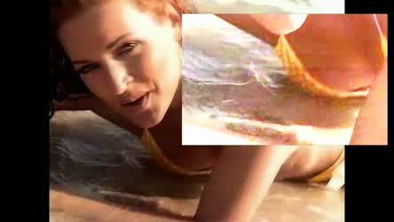 Australian Celebrity Downblouse gif
