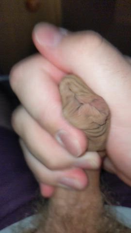 Cum Cumshot Foreskin Jerk Off Male Masturbation Masturbating Uncut gif
