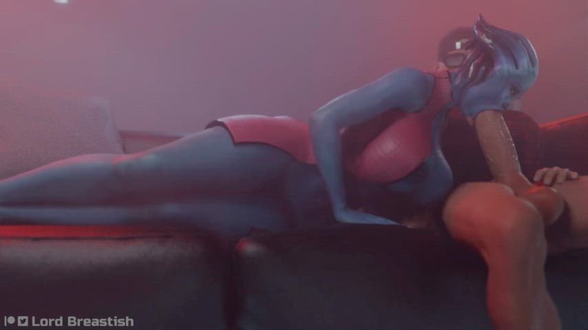 3D Animation Big Tits Blowjob Creampie Rule34 gif
