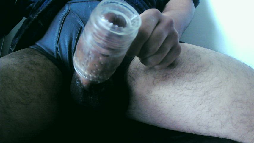 cock edging toy gif