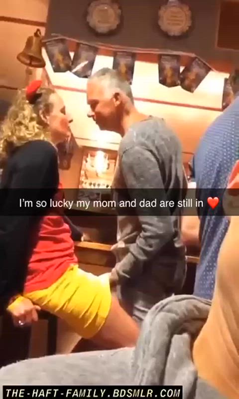 caught mom and dad