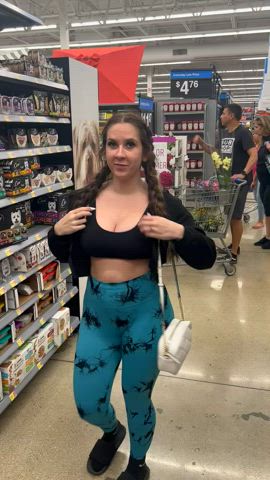 big tits huge tits public gif