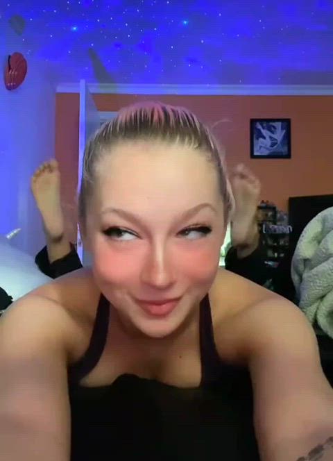 ahegao feet soles tiktok gif