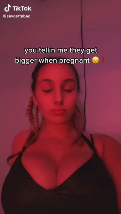 Big Tits Teen TikTok gif