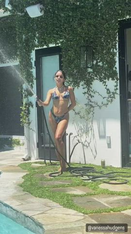 bikini cleavage vanessa hudgens gif