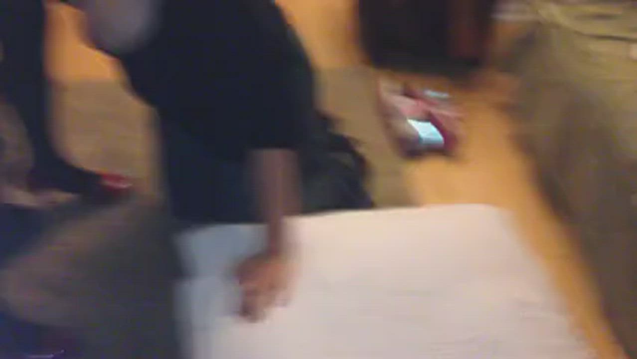 BBC Cumshot Interracial gif