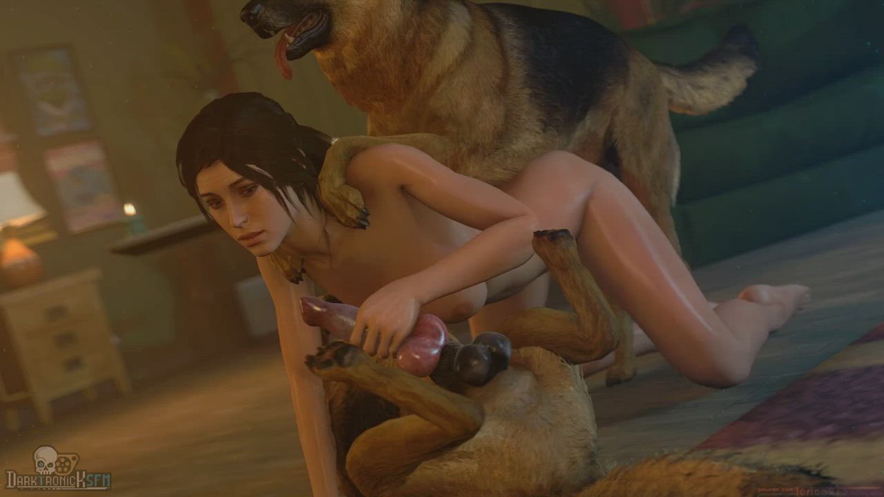 Dogging Doggystyle Handjob Jerk Off Monster Cock SFM gif