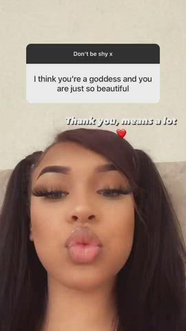 British Cum In Mouth Ebony Teen gif