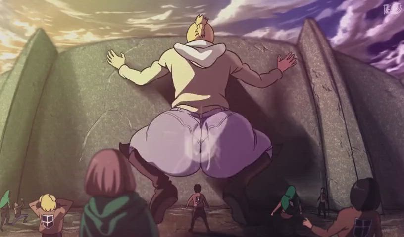 animation anime ass ass clapping asshole big ass rule34 wholesome gif