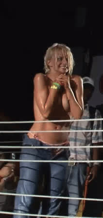 big tits blonde boobs fake boobs fake tits spring break tits topless gif