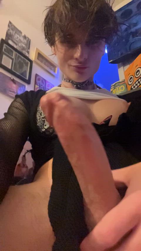 big tits cute femboy girlcock masturbating solo trans girls non-binary bigger-than-you-thought