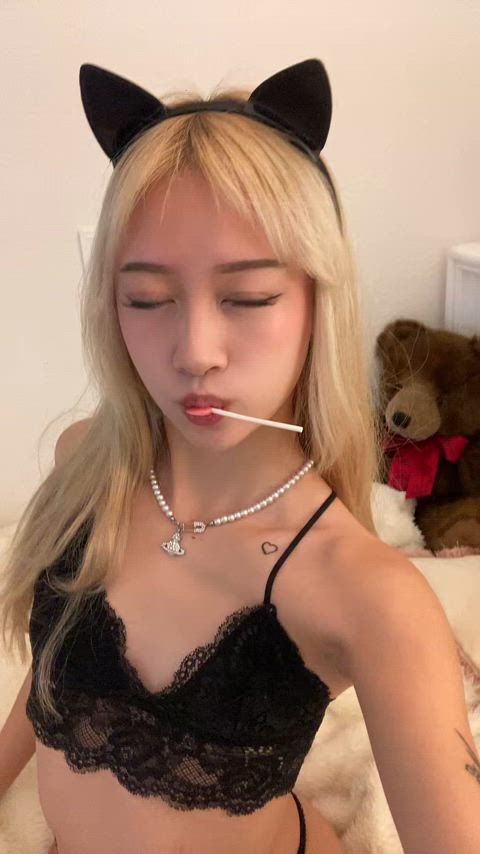 asian blonde cute latina onlyfans petite solo teen gif