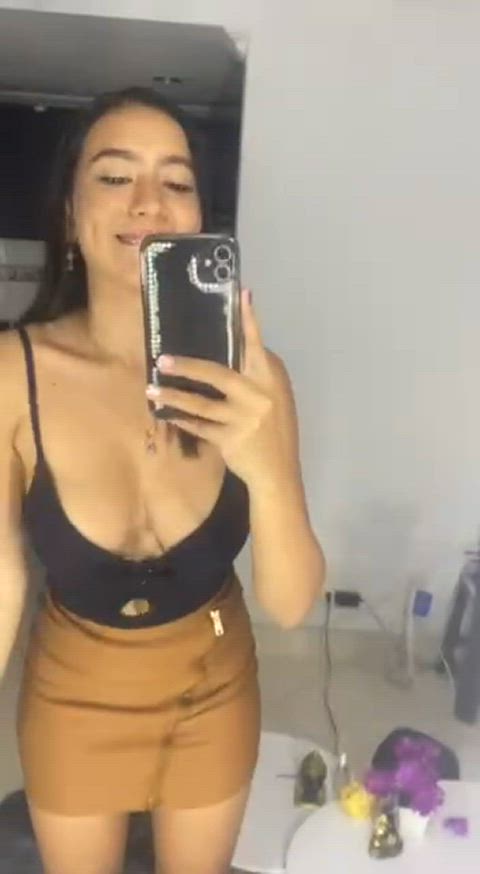 booty dildo huge tits gif