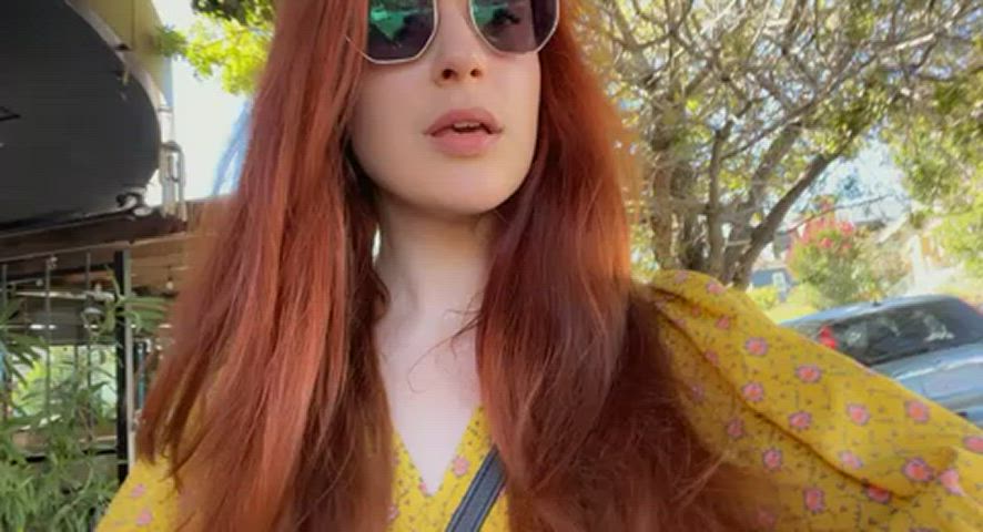 I finally came out of my masturbation cave and went on a walk