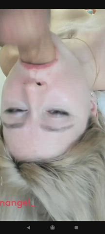 Cum Deepthroat Face Fuck gif