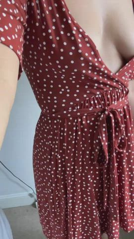 Do you think this is too low cut for my office party? (f)