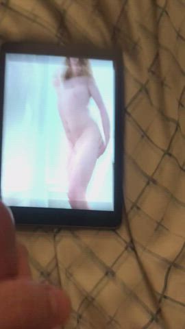 Cumshot Tribbing Tribute gif