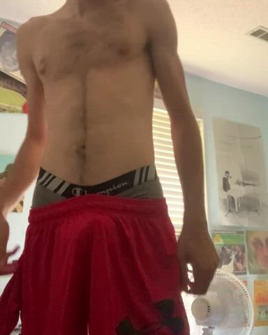 Like seeing a 6’10 guy strip?