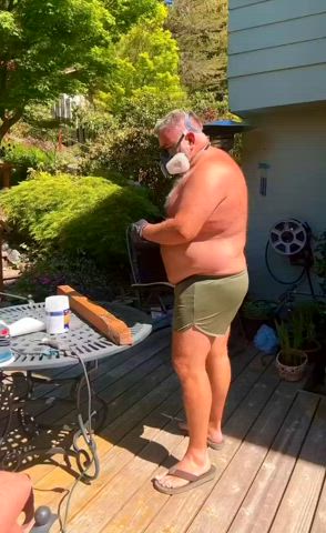 Working hard and getting some sun 😎