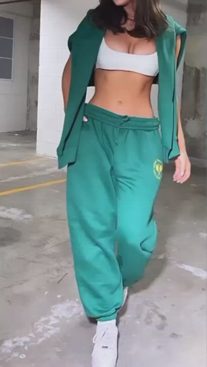 Australian Brunette Model gif