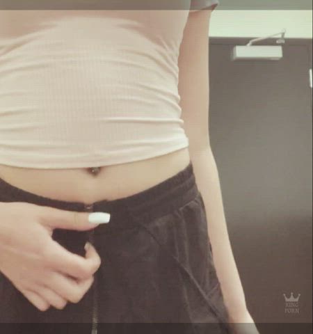 amateur ass boobs brazilian panties piercing strip striptease gif
