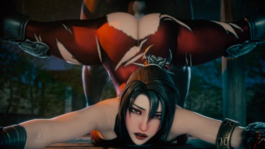 3d animation asian bbc bbc slut dogging doggystyle interracial rule34 pounding gif