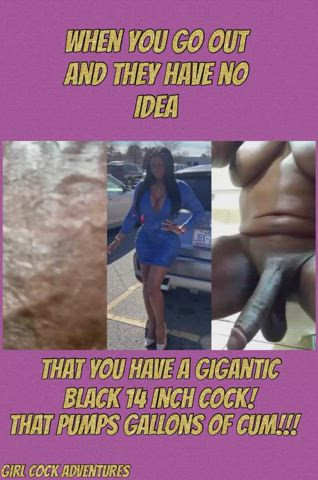 bbc big dick big tits cute ebony girl dick girlcock t-girl trans trans woman gif