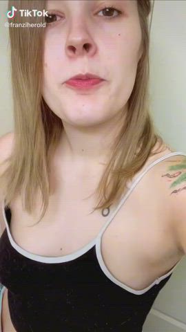 Brown Eyes Eye Contact TikTok Tongue Fetish gif