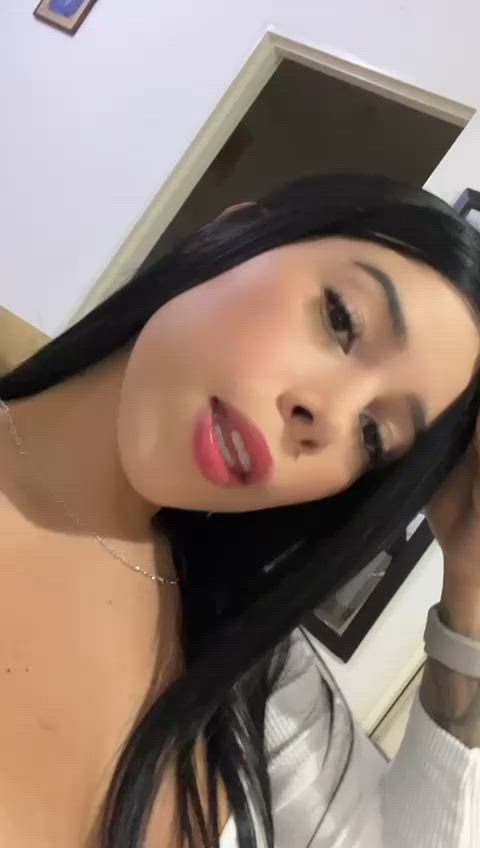 big tits latina non-nude pretty sexy tits legal-teens gif