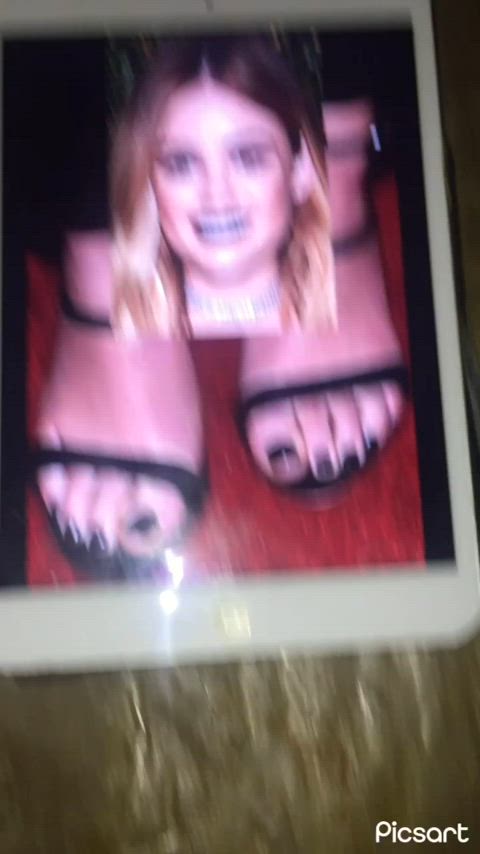 cum on feet cumshot feet fetish gif