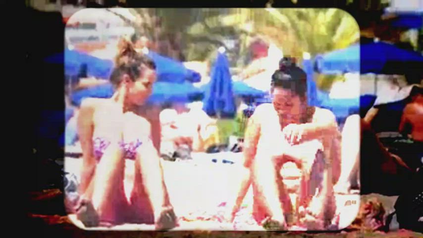Beach Tits Voyeur gif