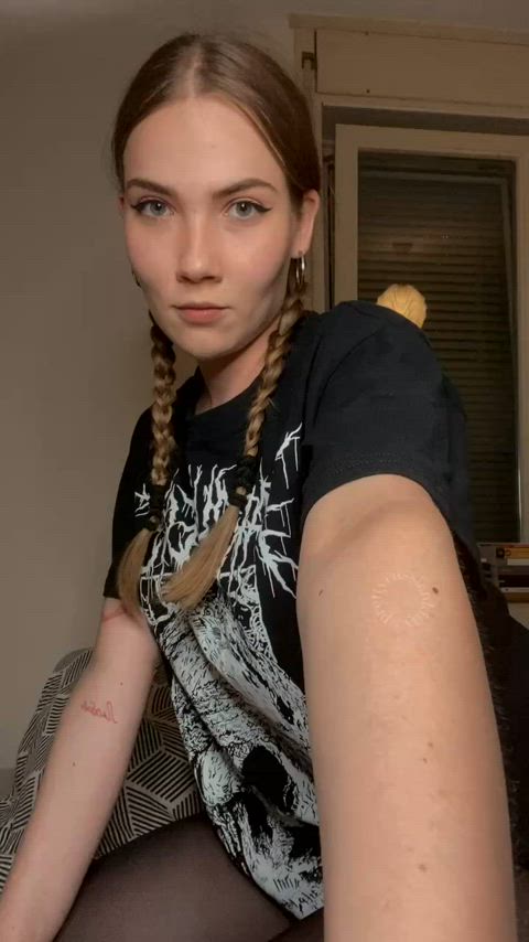 Waiting for you to pound me [f]