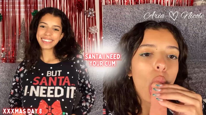Santa I Need Your Cum: POV BJ