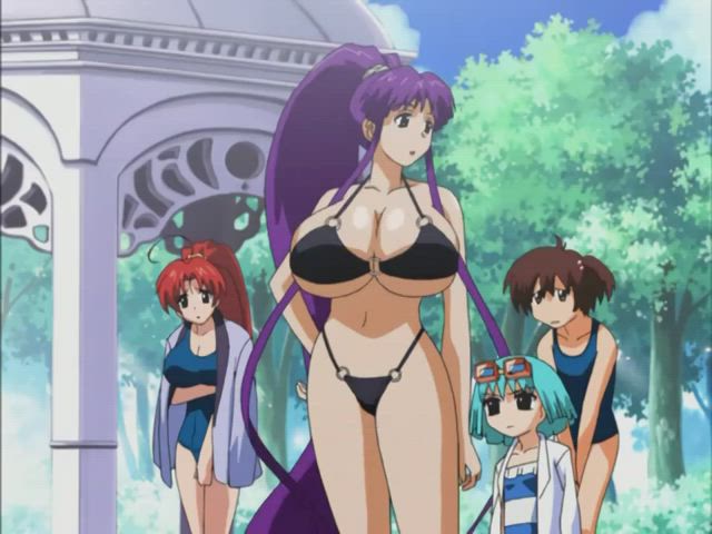 anime boobs bouncing tits gif