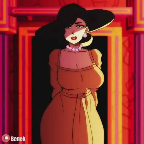 Alcina Dimitrescu - excited to see you (Benek99)