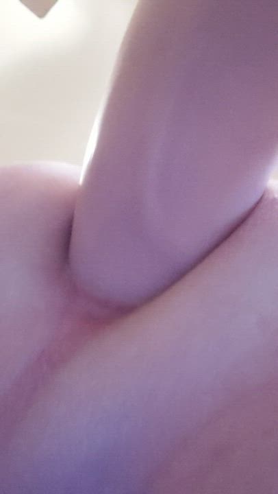 Anal Femboy Gape Huge Dildo Sissy Twink gif