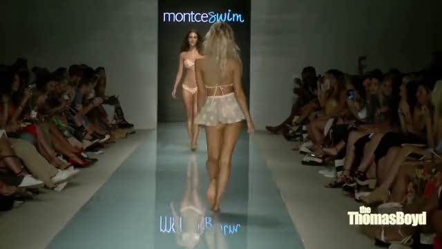 Fashion Montce Swim 2018 Collection Runway Show