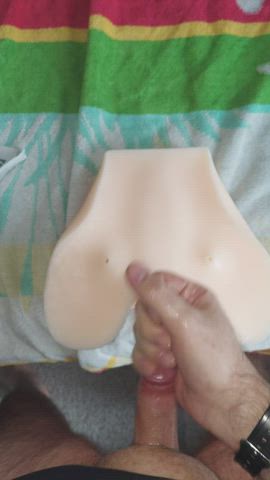chubby hairy masturbating toy gif