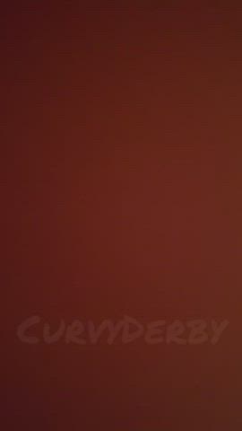 Blonde Curvy MILF Thick Tits gif
