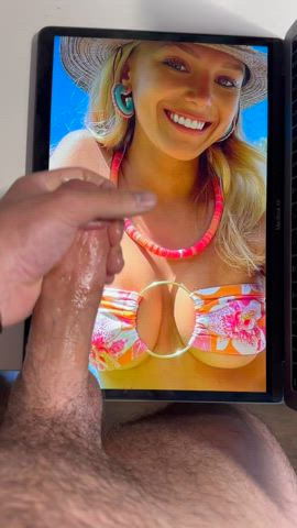 big tits masturbating male masturbation blonde bikini tribute jerk off bwc micro